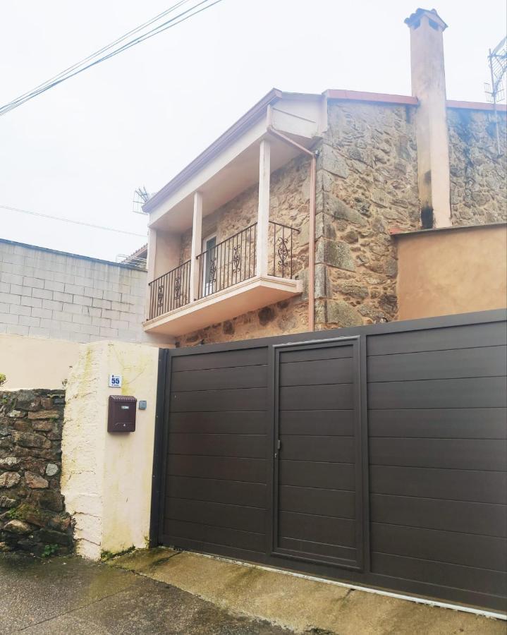 Casa A Colorada Cerca De La Playa De Mar De Fora Villa Finisterre Dış mekan fotoğraf