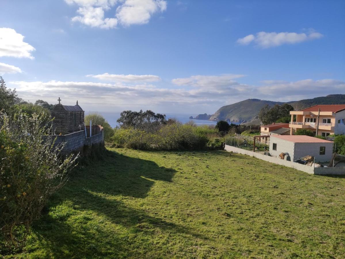 Casa A Colorada Cerca De La Playa De Mar De Fora Villa Finisterre Dış mekan fotoğraf
